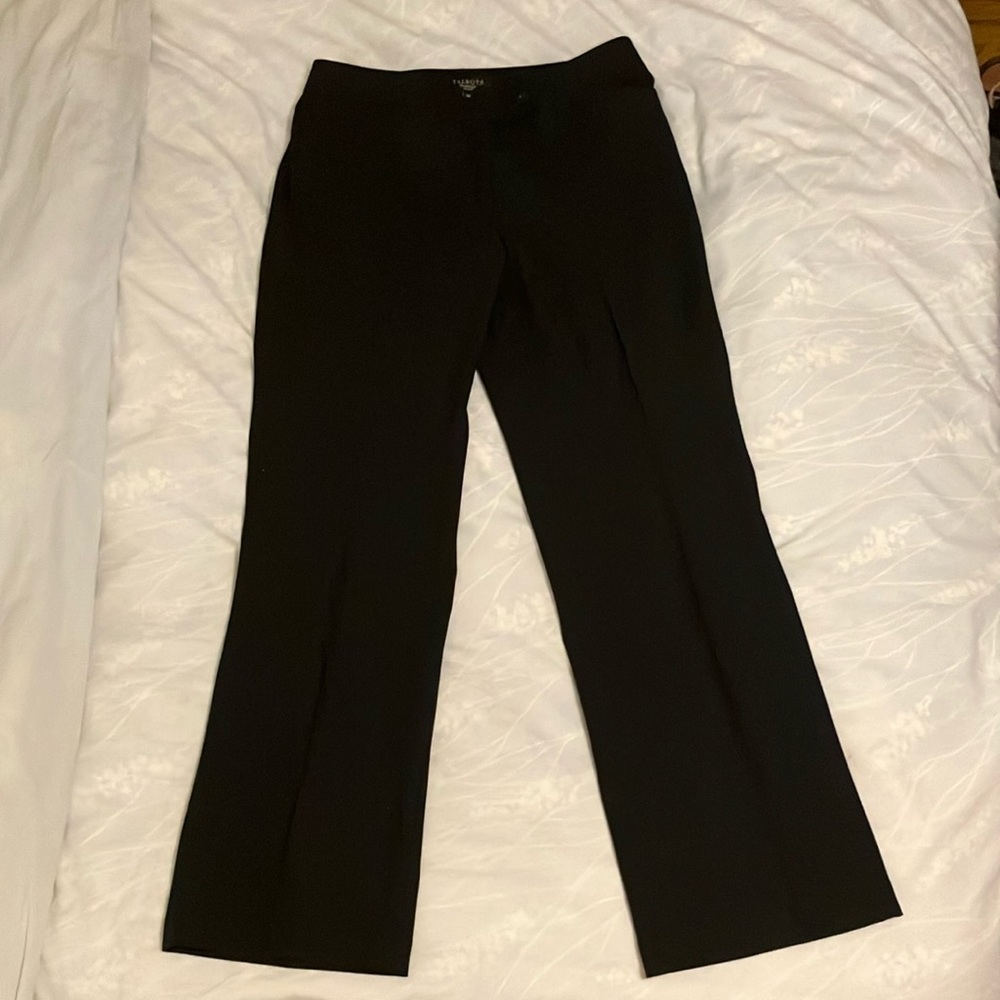 Talbots heritage pants black -size 6P